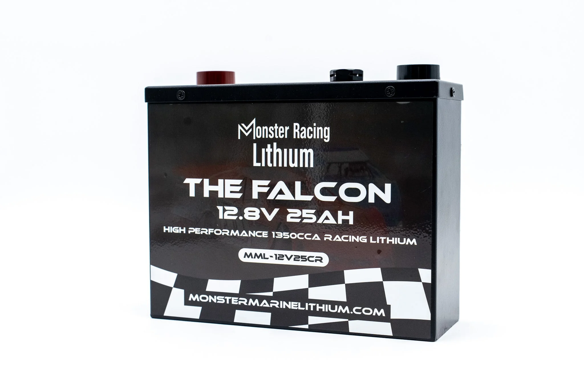 12.8V 25AH - "THE FALCON" - MONSTER RACING LITHIUM - Image 2