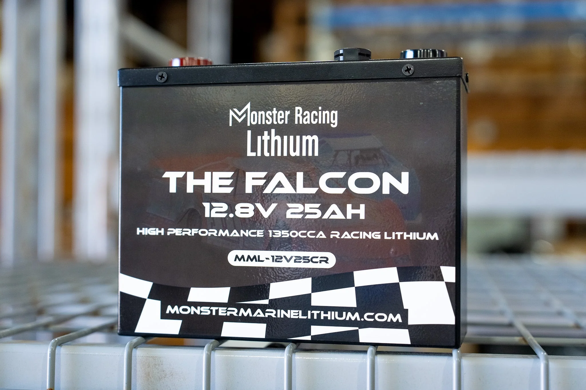 12.8V 25AH - "THE FALCON" - MONSTER RACING LITHIUM - Image 3