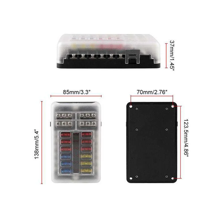 12 Way Fuse Block Panel - Image 3
