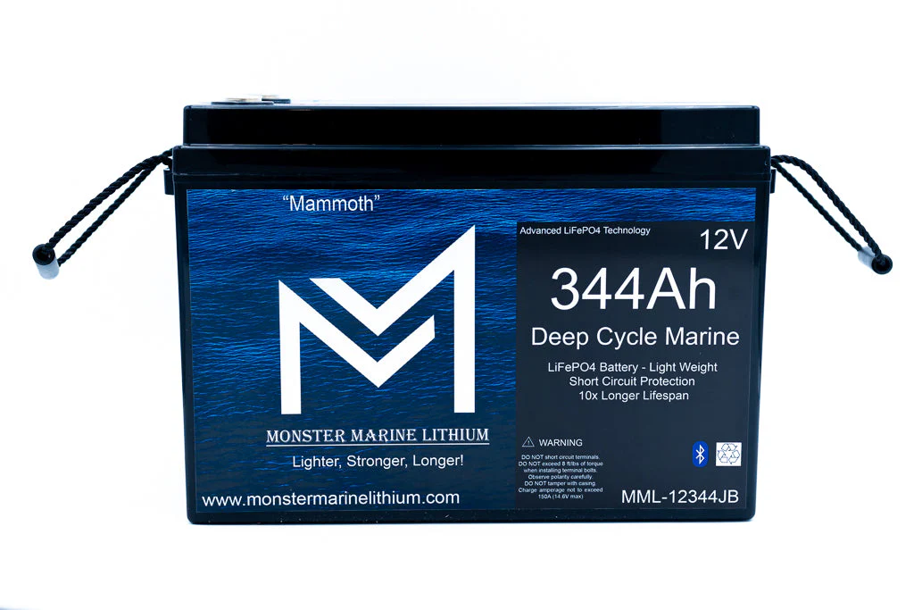 12v 344Ah Lithium Deep cycle MML-12344B Bluetooth - Image 2