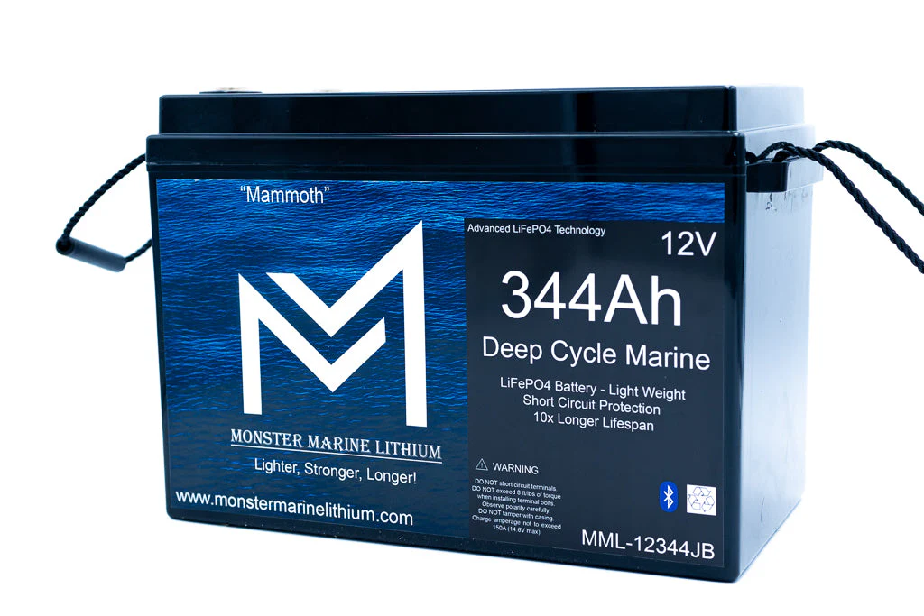 12v 344Ah Lithium Deep cycle MML-12344B Bluetooth - Image 3