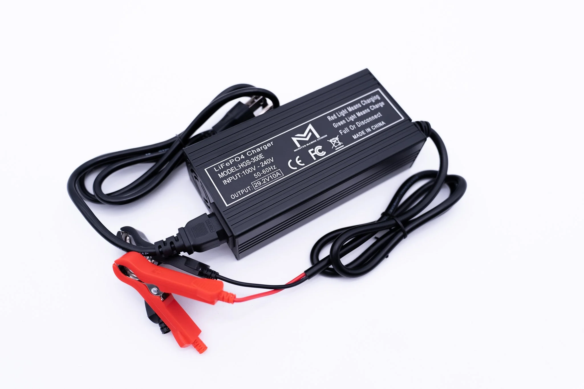 24v 10A Non Waterproof Aluminum Charger - Image 2
