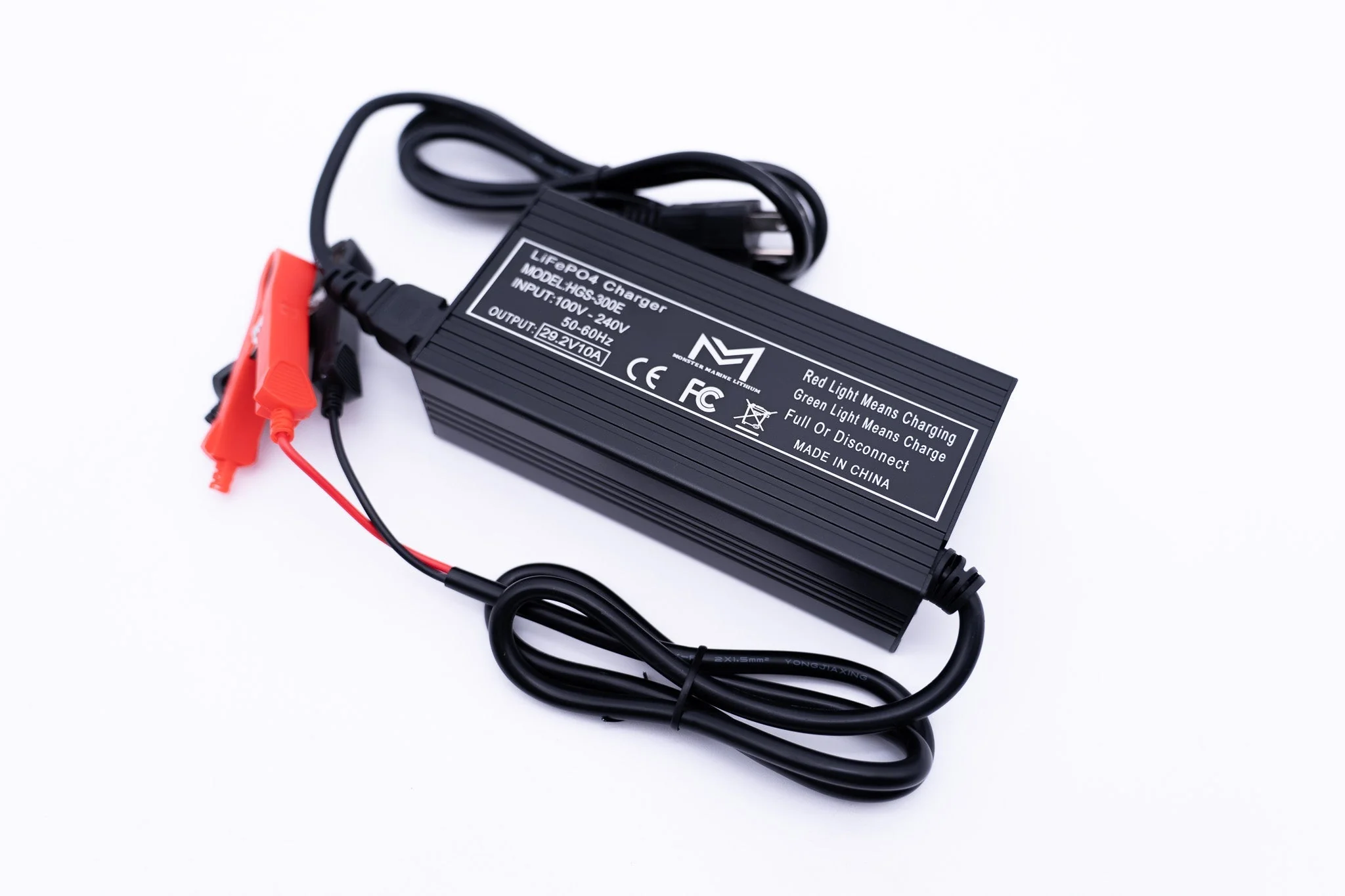 24v 10A Non Waterproof Aluminum Charger - Image 3