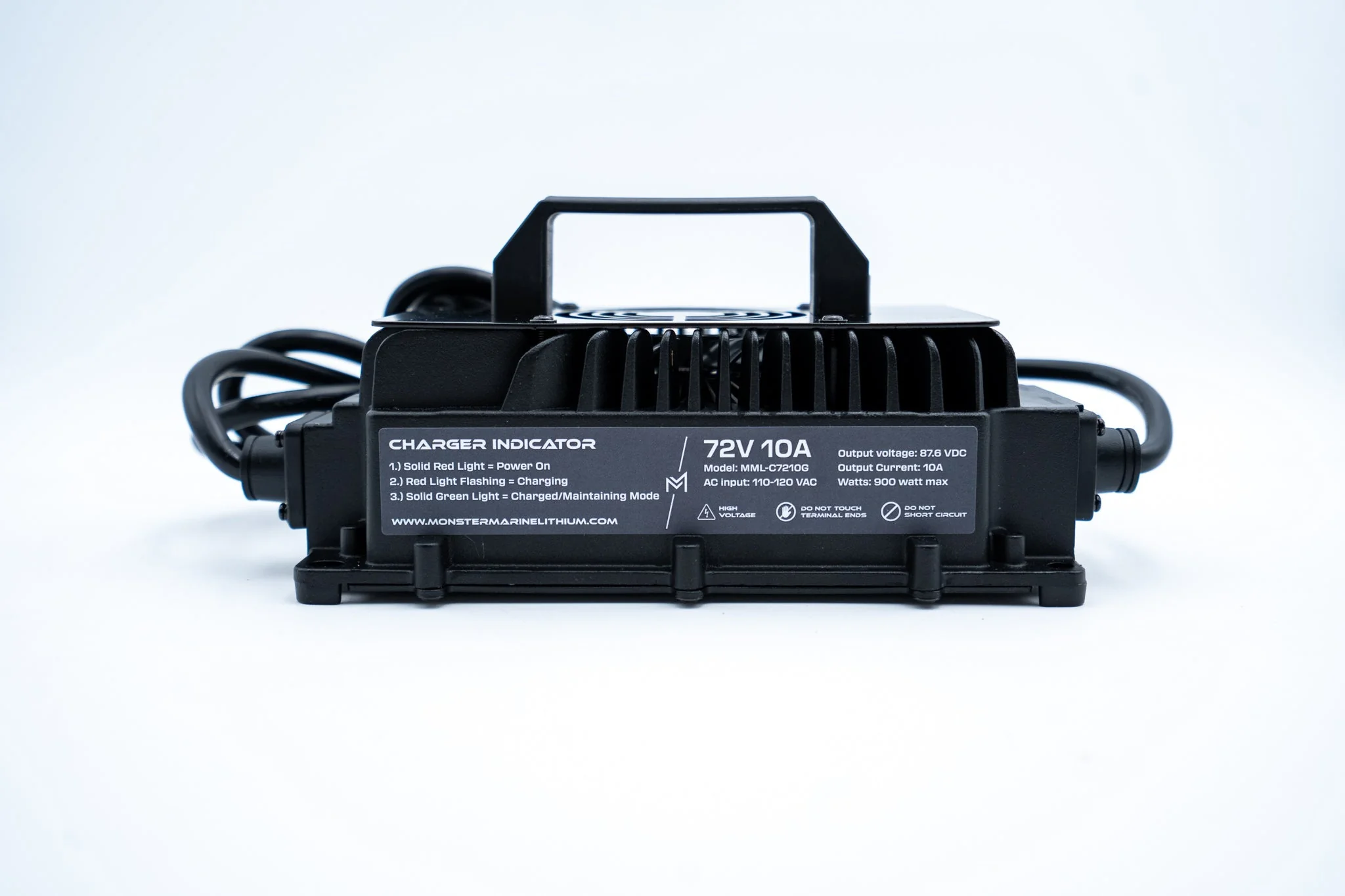 72V 10A GOLF CART LITHIUM BATTERY CHARGER - MMLC7210G - Image 2