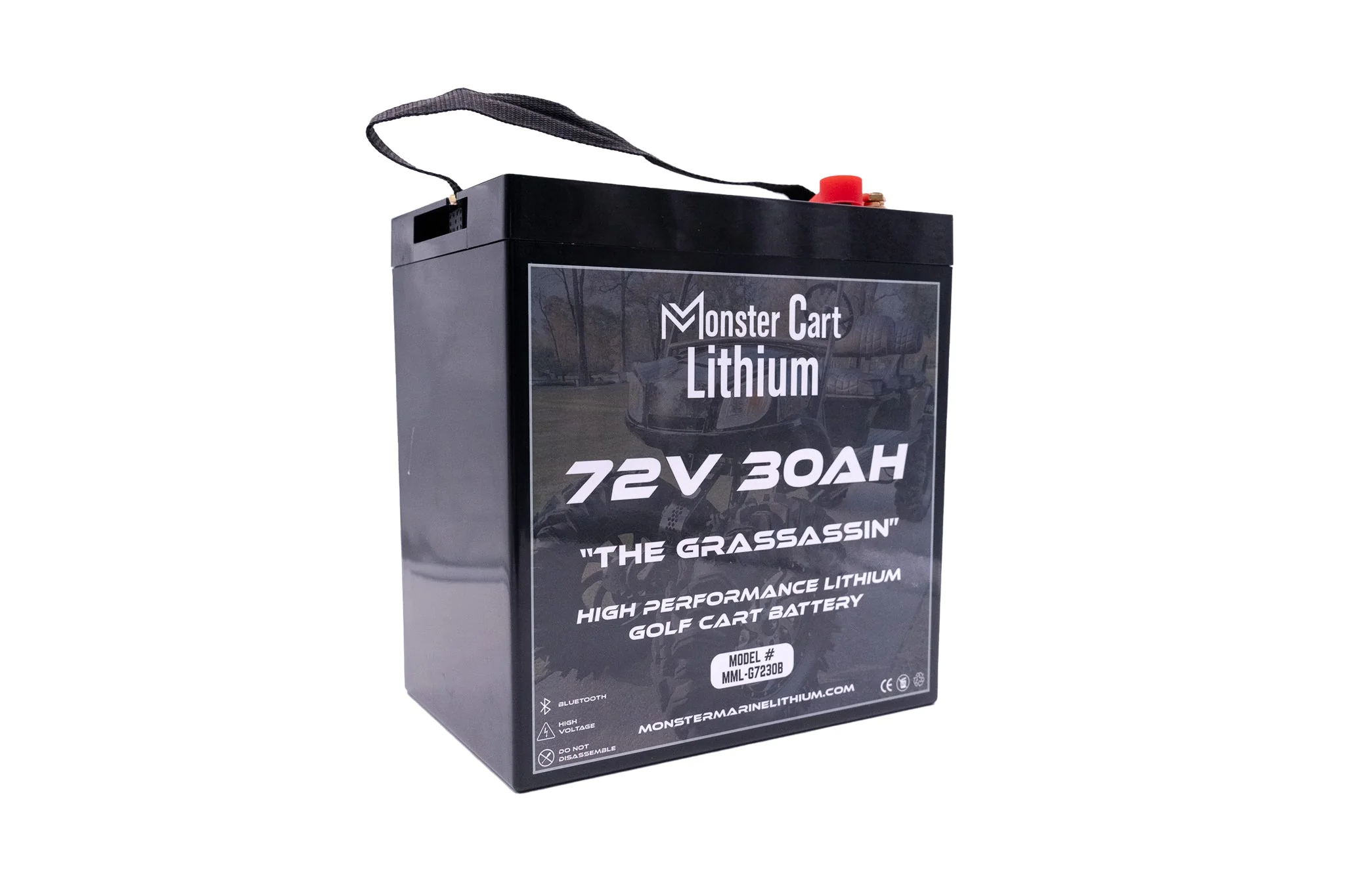 72V 30AH - "THE GRASSASSIN" - BLUETOOTH HIGH PERFORMANCE LITHIUM GOLF CART BATTERY - GC2 GROUP - Image 3