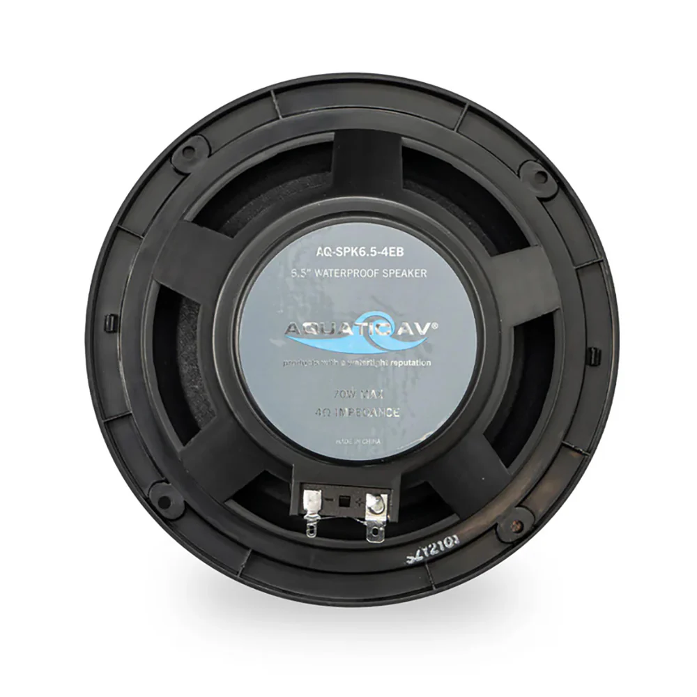 Aquatic AV 6.5" Economy Speakers - Black - Pair [EC122] - Image 3