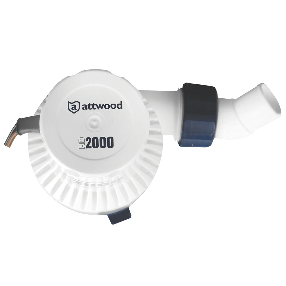 Attwood Heavy-Duty Bilge Pump 2000 Series - 12V - 2000 GPH [4760-4] - Image 2
