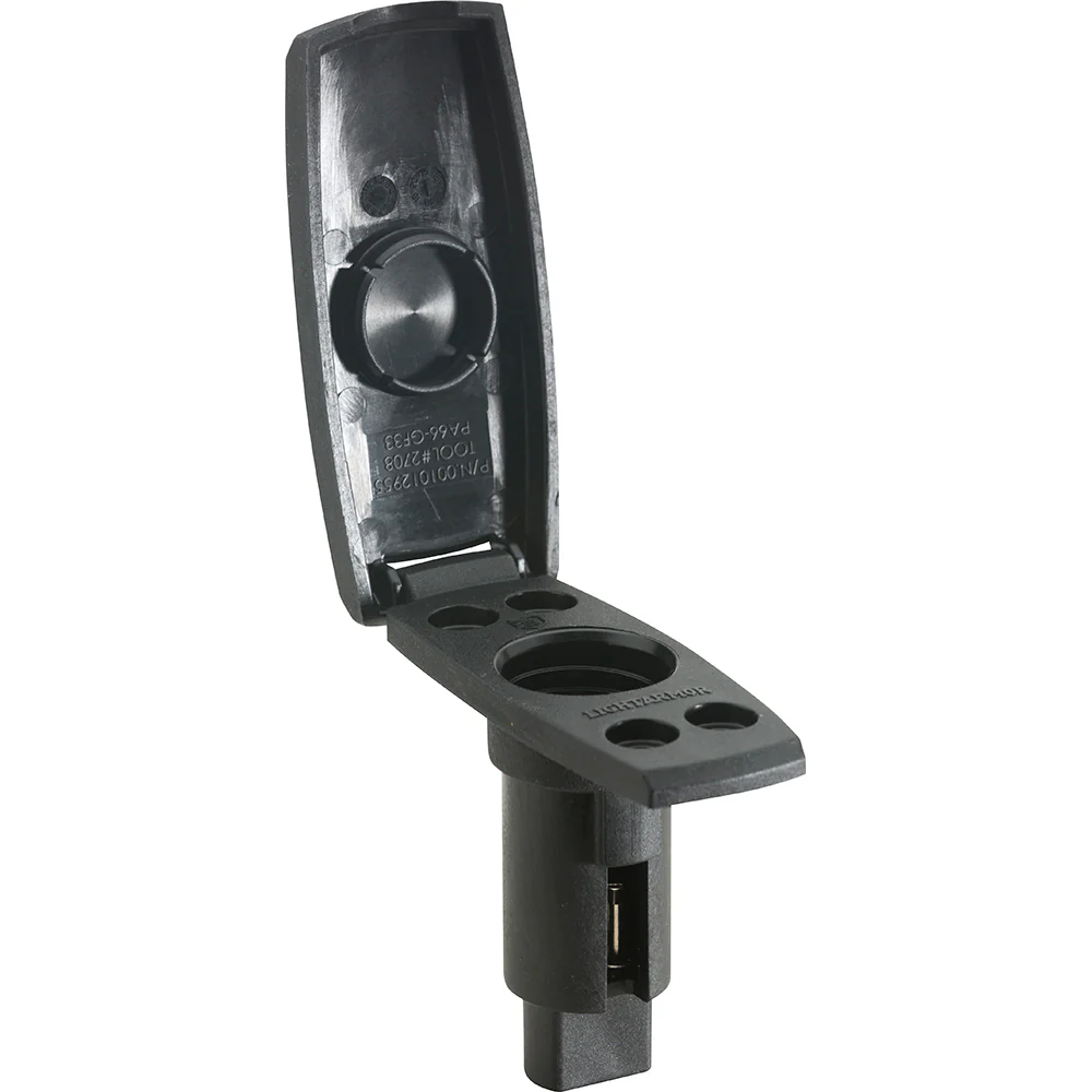 Attwood LightArmor Plug-In Base - 2 Pin - Black - Rectangle [910V2PB-7] - Image 2