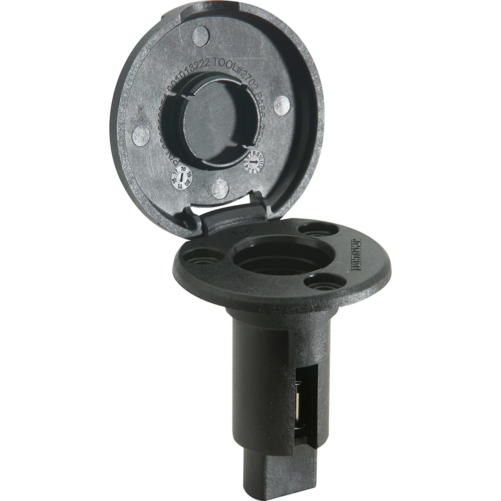 Attwood LightArmor Plug-In Base - 2 Pin - Black - Round [910R2PB-7] - Image 2