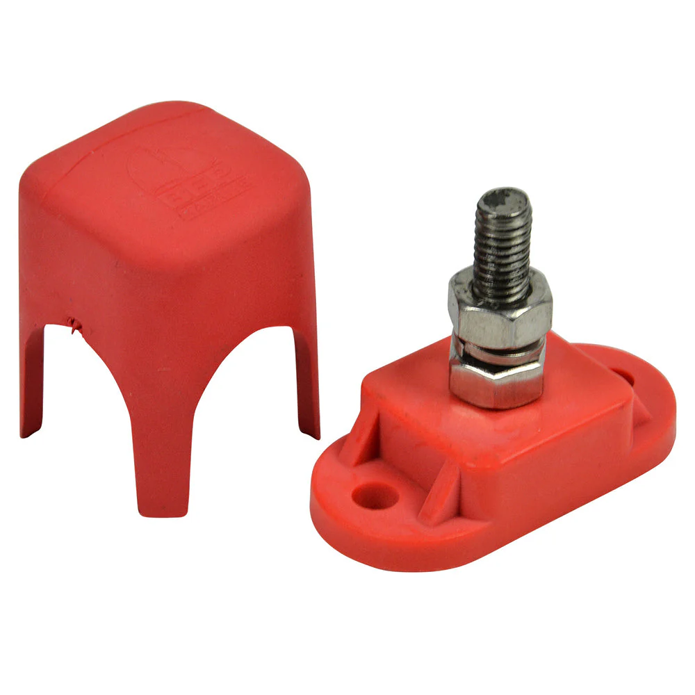 BEP Pro Installer Single Insulated Distribution Stud - 1/4" - Positive [IS-6MM-1R/DSP] - Image 2