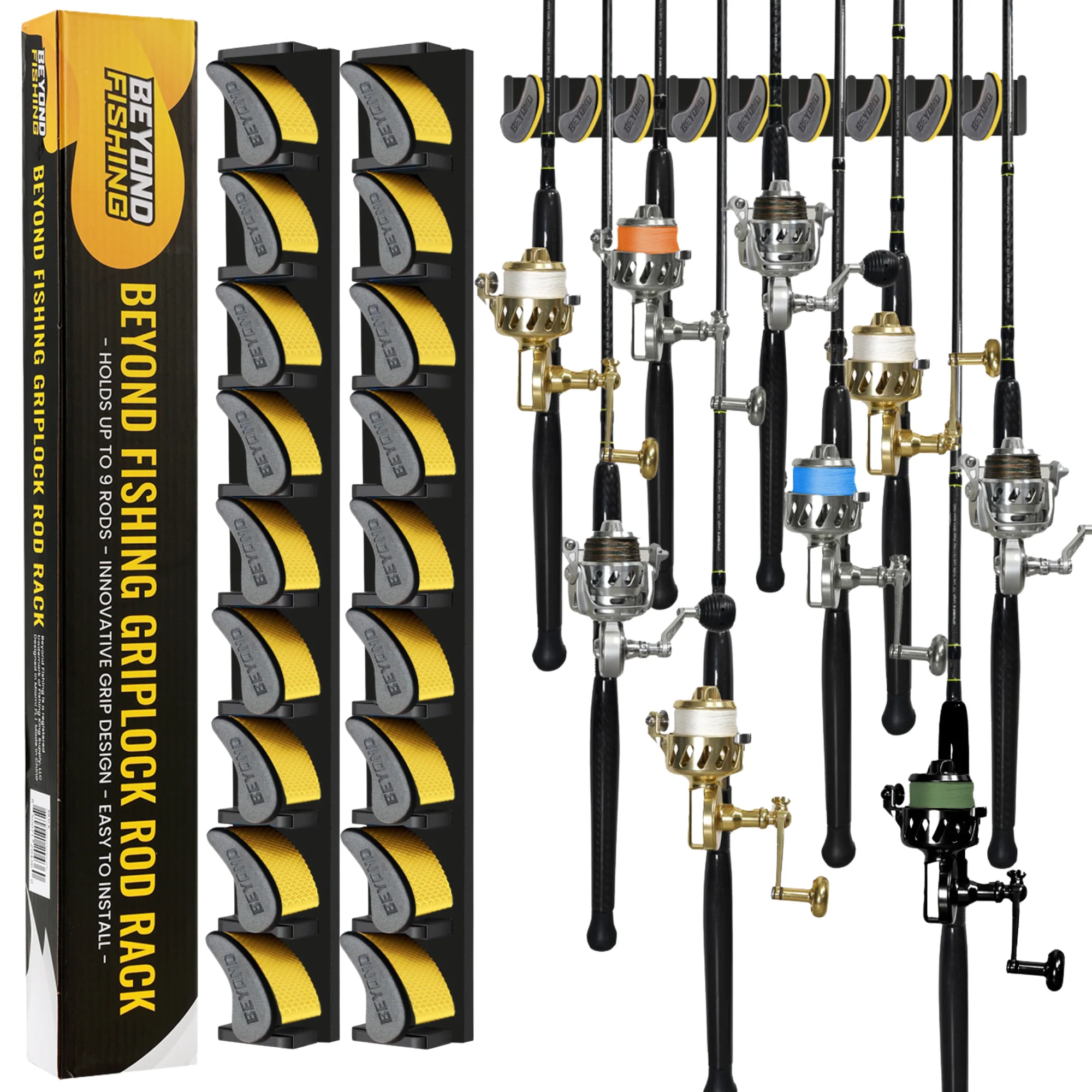 Beyond Fishing GripLock Vertical Fishing Rod Rack - Image 9