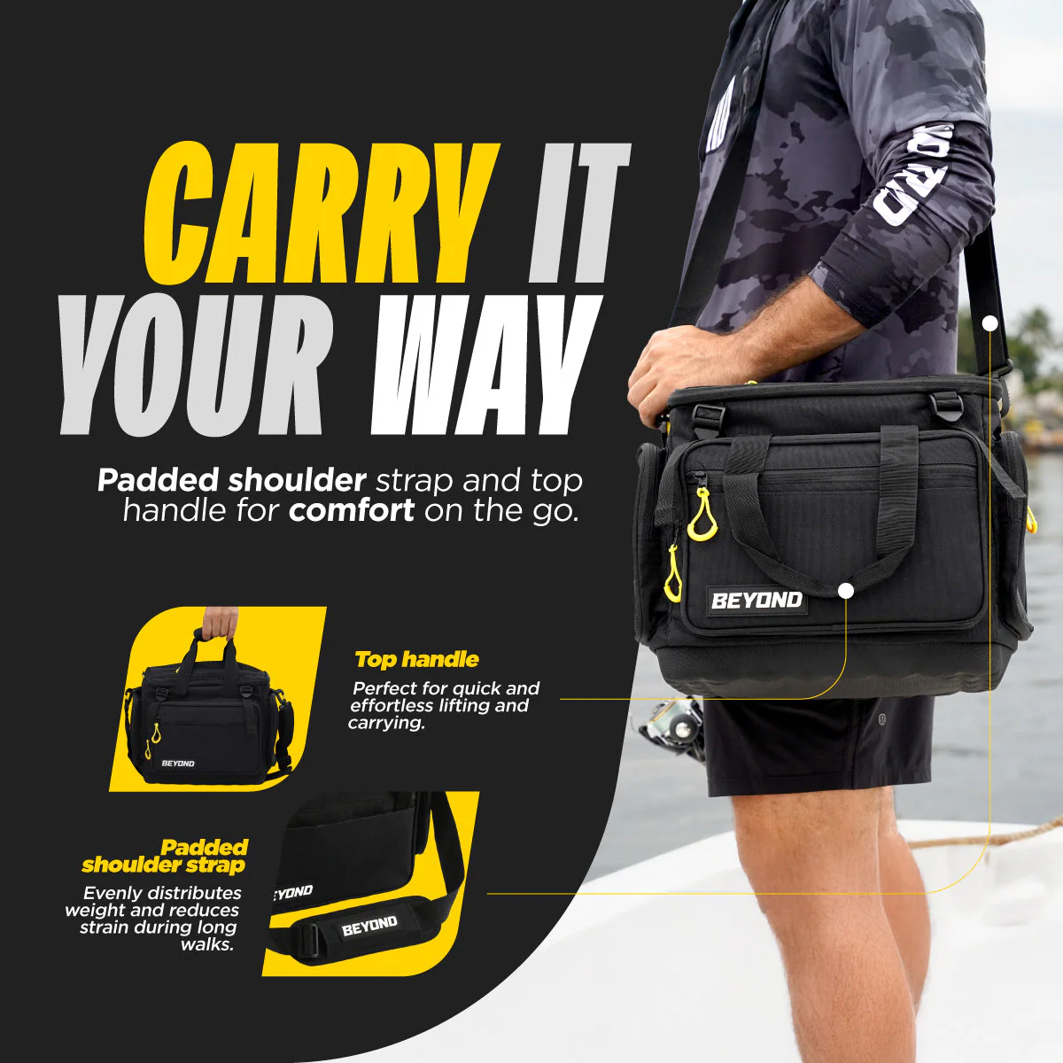 Beyond Fishing Hauler Tackle Bags -Available in Medium, Large, and Extra-Large - Image 11