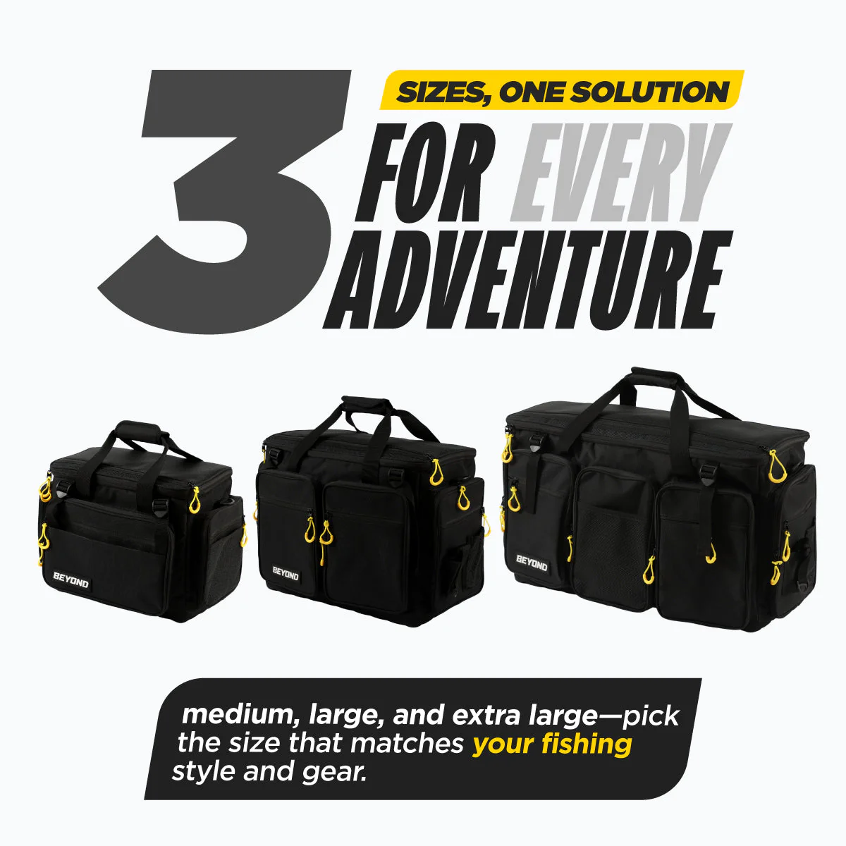 Beyond Fishing Hauler Tackle Bags -Available in Medium, Large, and Extra-Large - Image 7