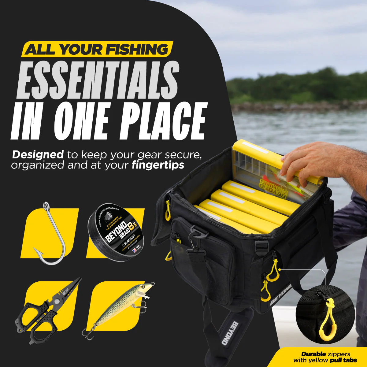 Beyond Fishing Hauler Tackle Bags -Available in Medium, Large, and Extra-Large - Image 8