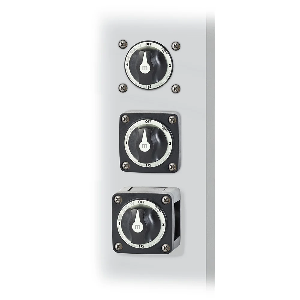 Blue Sea 6007200 Battery Switch Mini - 4 Position - Black [6007200] - Image 3