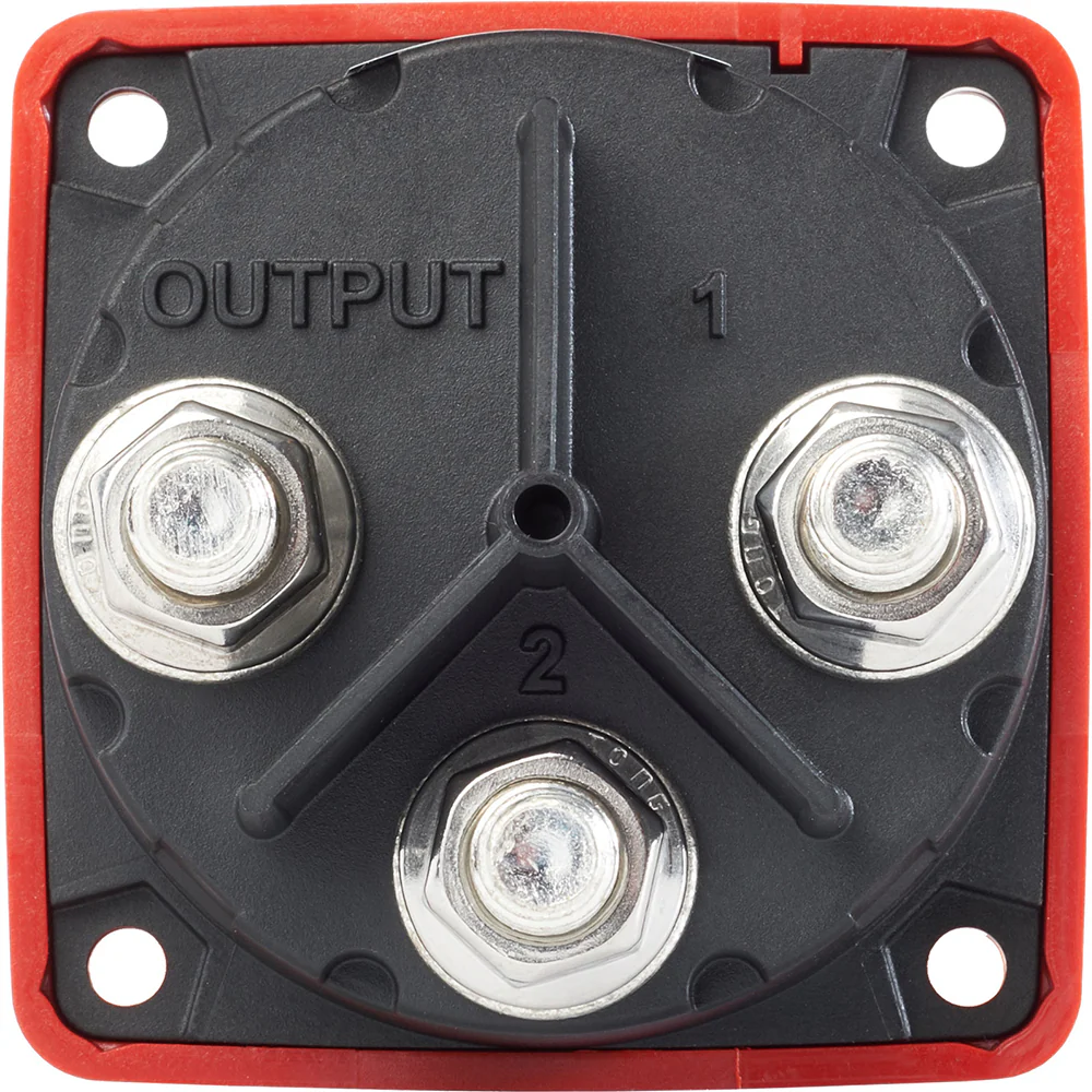 Blue Sea 6008 M-Series Battery Switch 3 Position - Red [6008] - Image 4