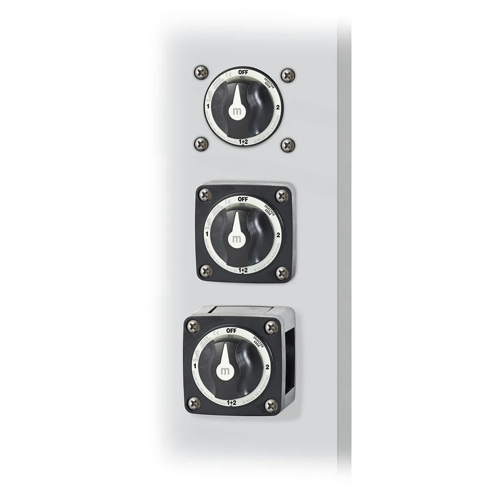 Blue Sea 6008200 m-Series Selector 3 Position Battery Switch - Black [6008200] - Image 2