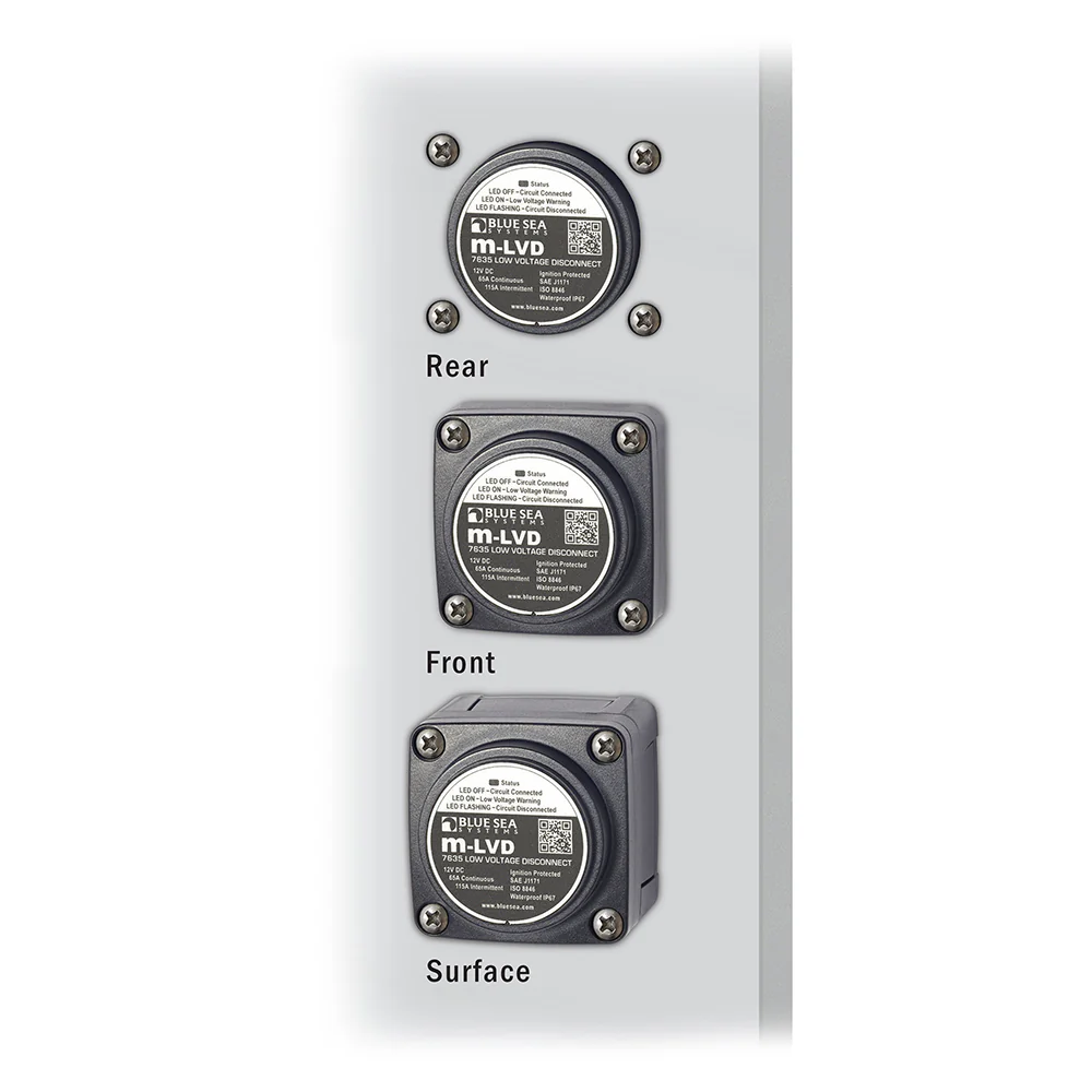 Blue Sea 7635 m-LVD Low Voltage Disconnect [7635] - Image 2