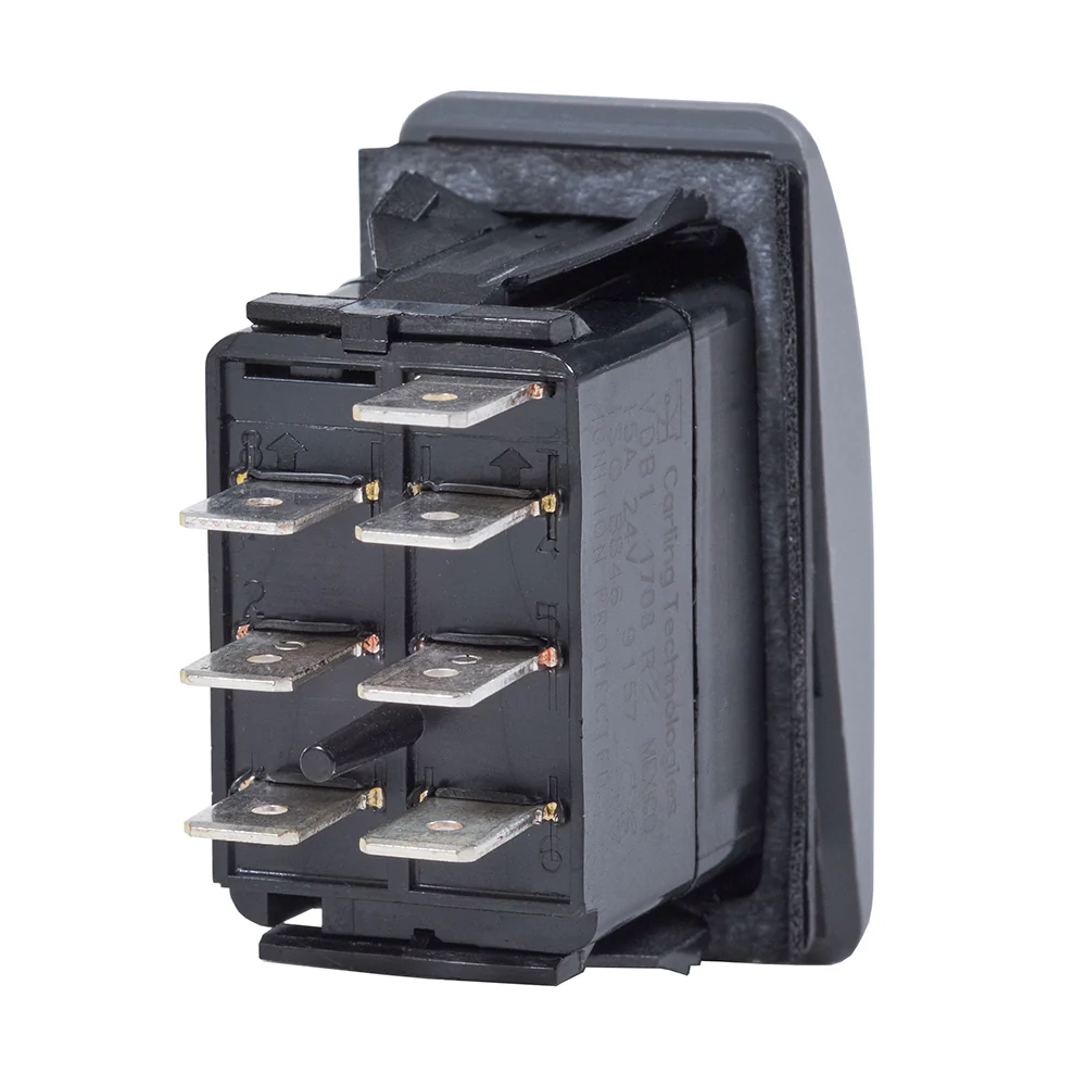 Blue Sea Contura Switch DPDT Black - ON-ON [8300] - Image 2
