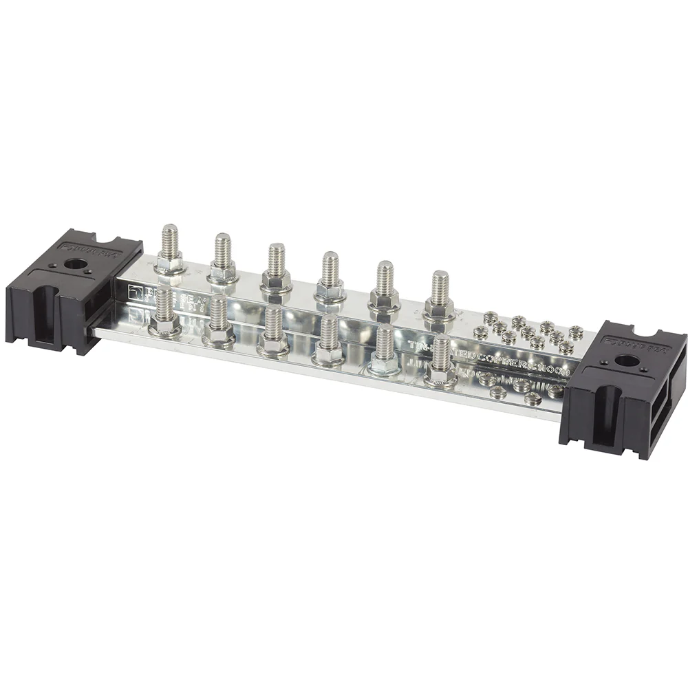 Blue Sea PowerBar 1000 - 12 3/8" Terminal Studs w/Cover [1991] - Image 2
