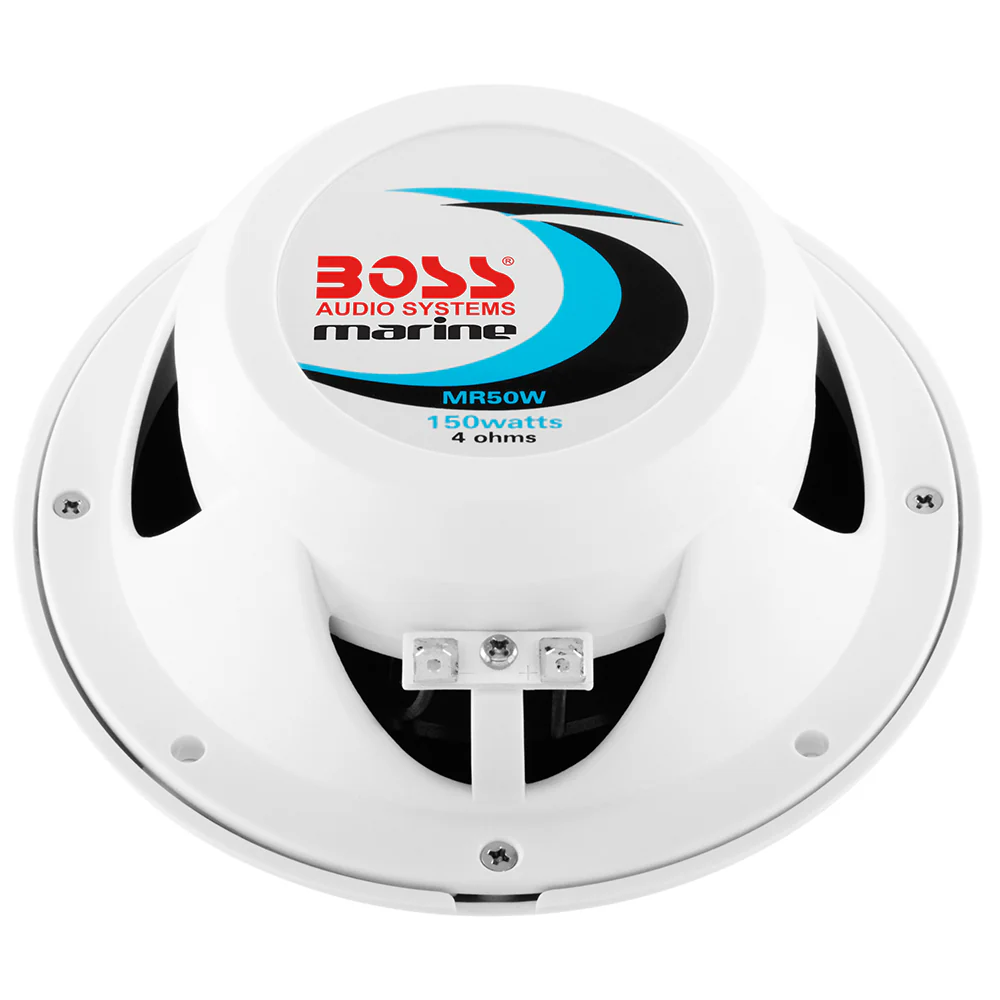 Boss Audio MR50 5.25" Round Speakers - White - Pair [MR50] - Image 5
