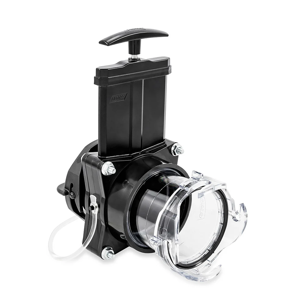 Camco 3" Gate Valve w/3.5" Clear Extension  Cap [39050]