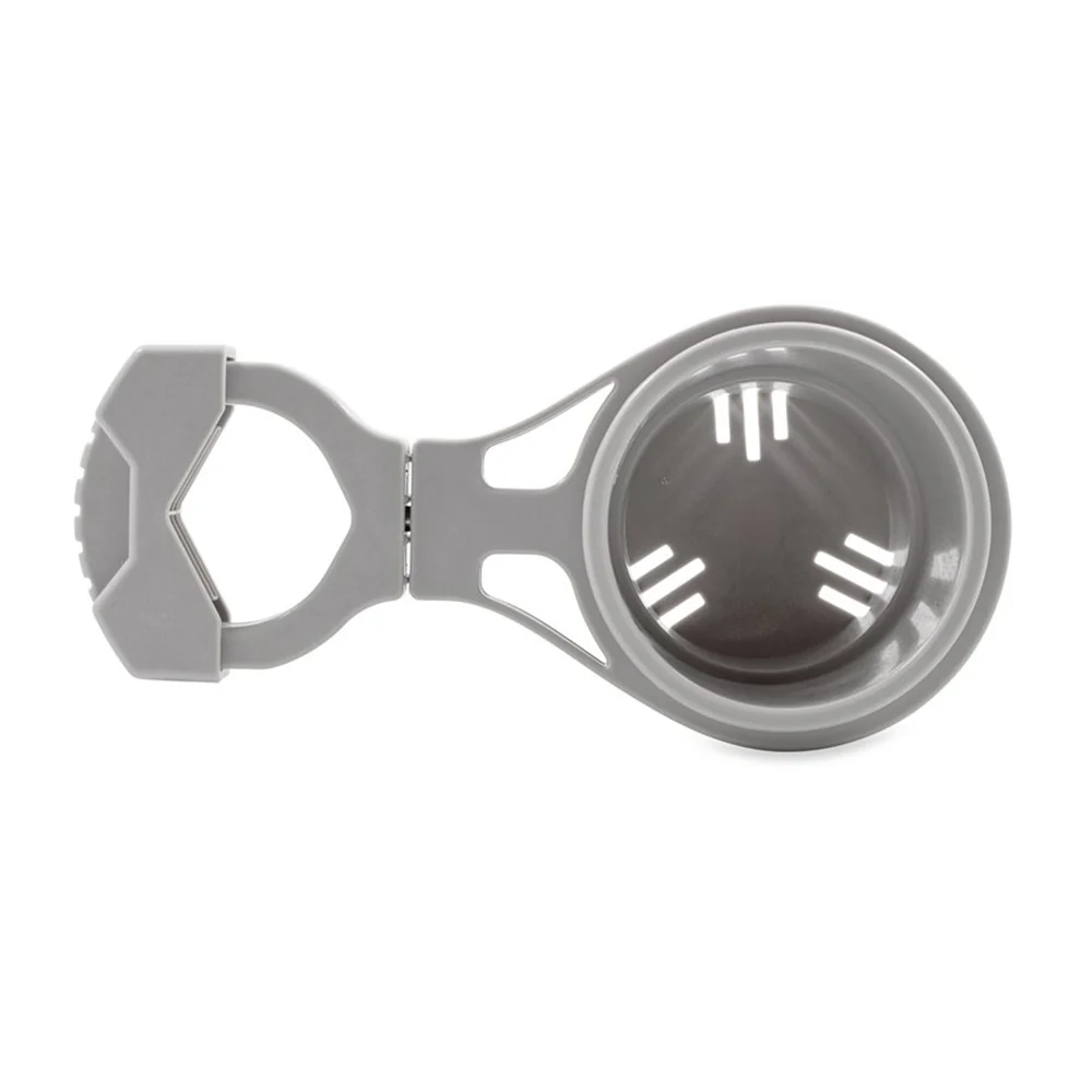 Camco Clamp-On Rail Mounted Cup Holder - Large for Up to 2" Rail - Grey [53092] - Image 3