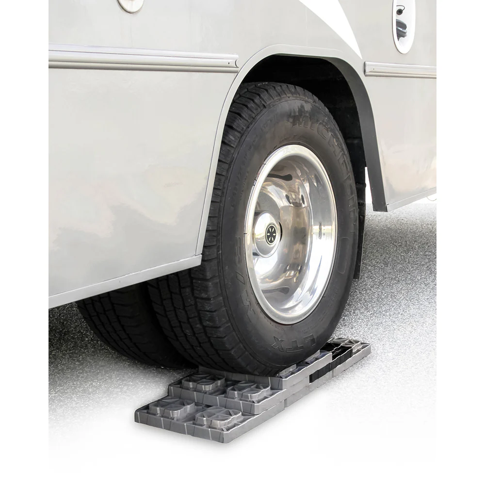 Camco FasTen Leveling Blocks XL w/T-Handle - 2x2 - Grey *10-Pack [44527] - Image 3