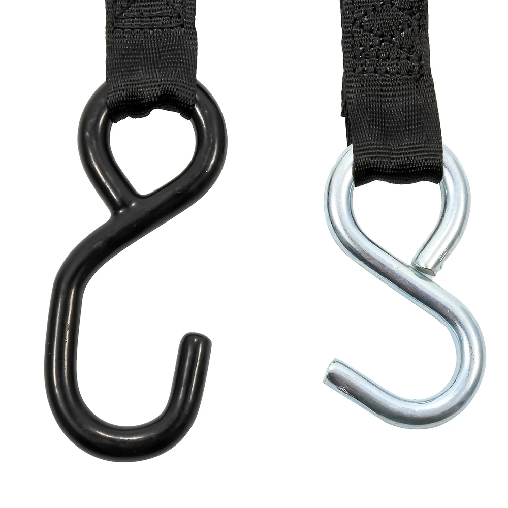 Camco Retractable Tie-Down Straps - 1" Width 6 Dual Hooks [50033] - Image 5