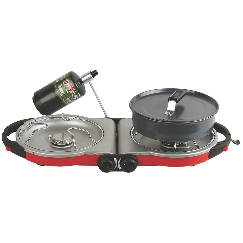ColemanPerfectFlow InstaStart Fold N Go Stove - 2-Burner [2000038018] - Image 3