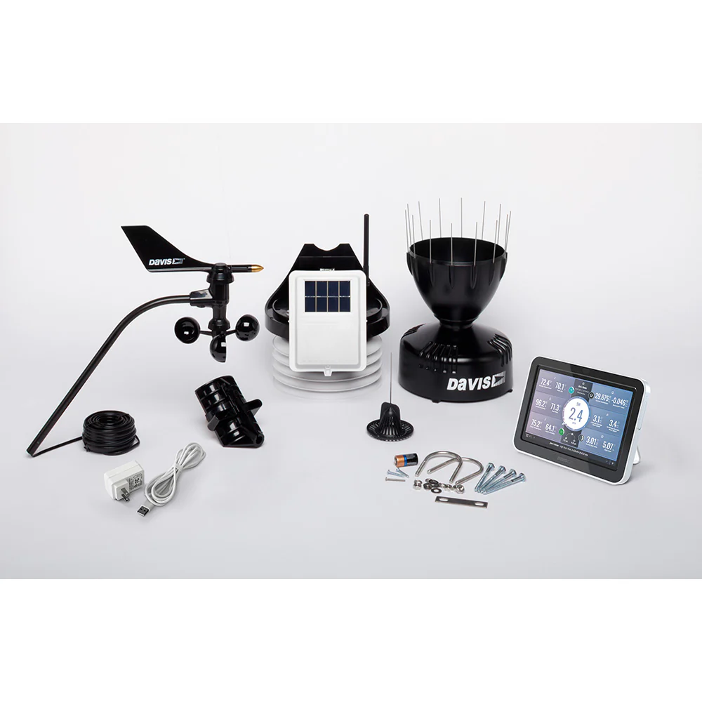 Davis Vantage Pro2 Wireless Weather Station w/WeatherLink Console  Standard Radiation Shield [6252] - Image 2