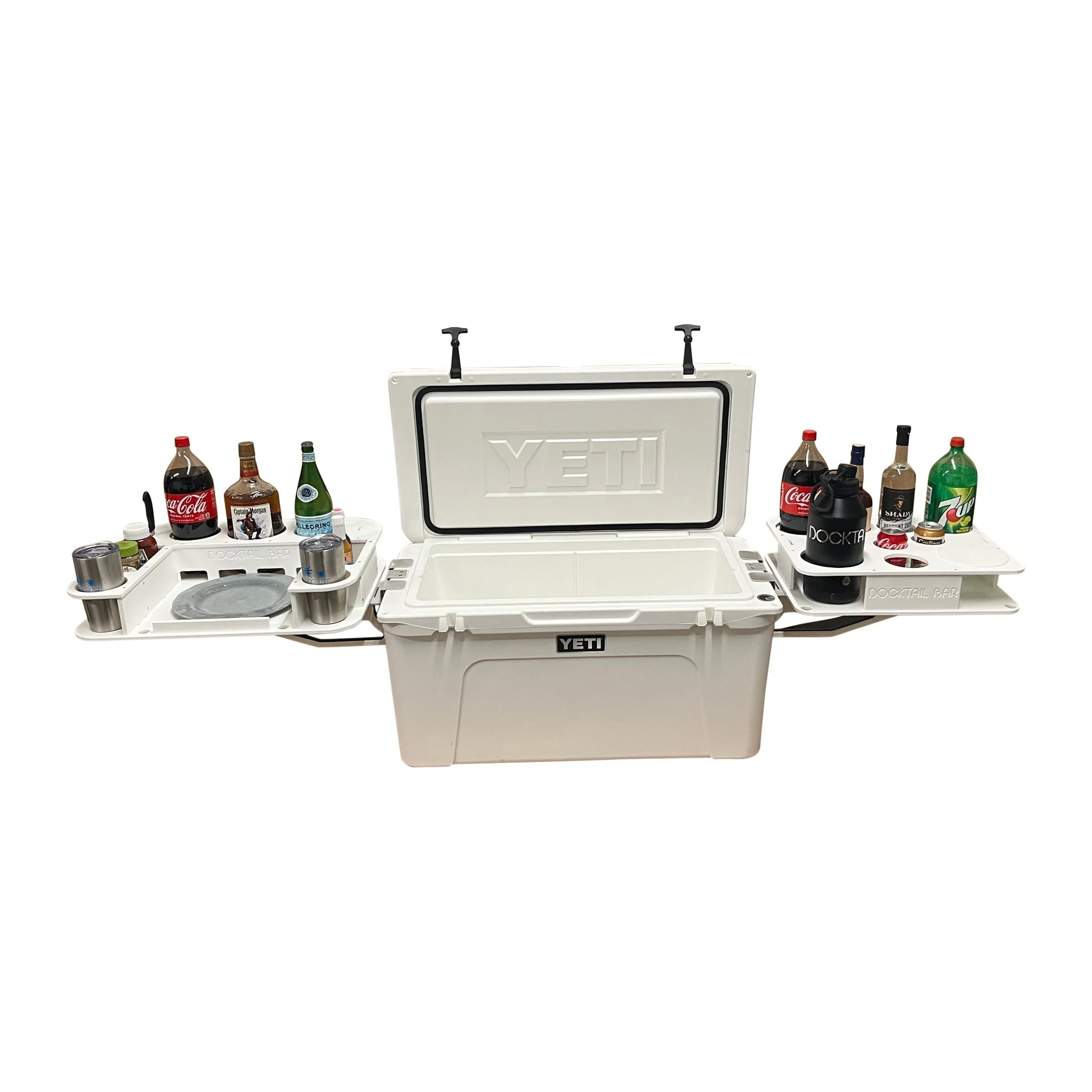 Docktail Bar Yeti Tundra Cooler Cup Holders and Table System - Image 2