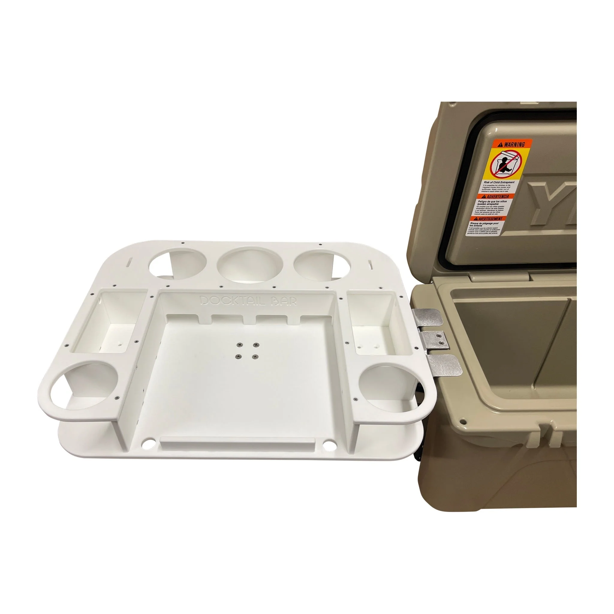 Docktail Bar Yeti Tundra Cooler Cup Holders and Table System - Image 3