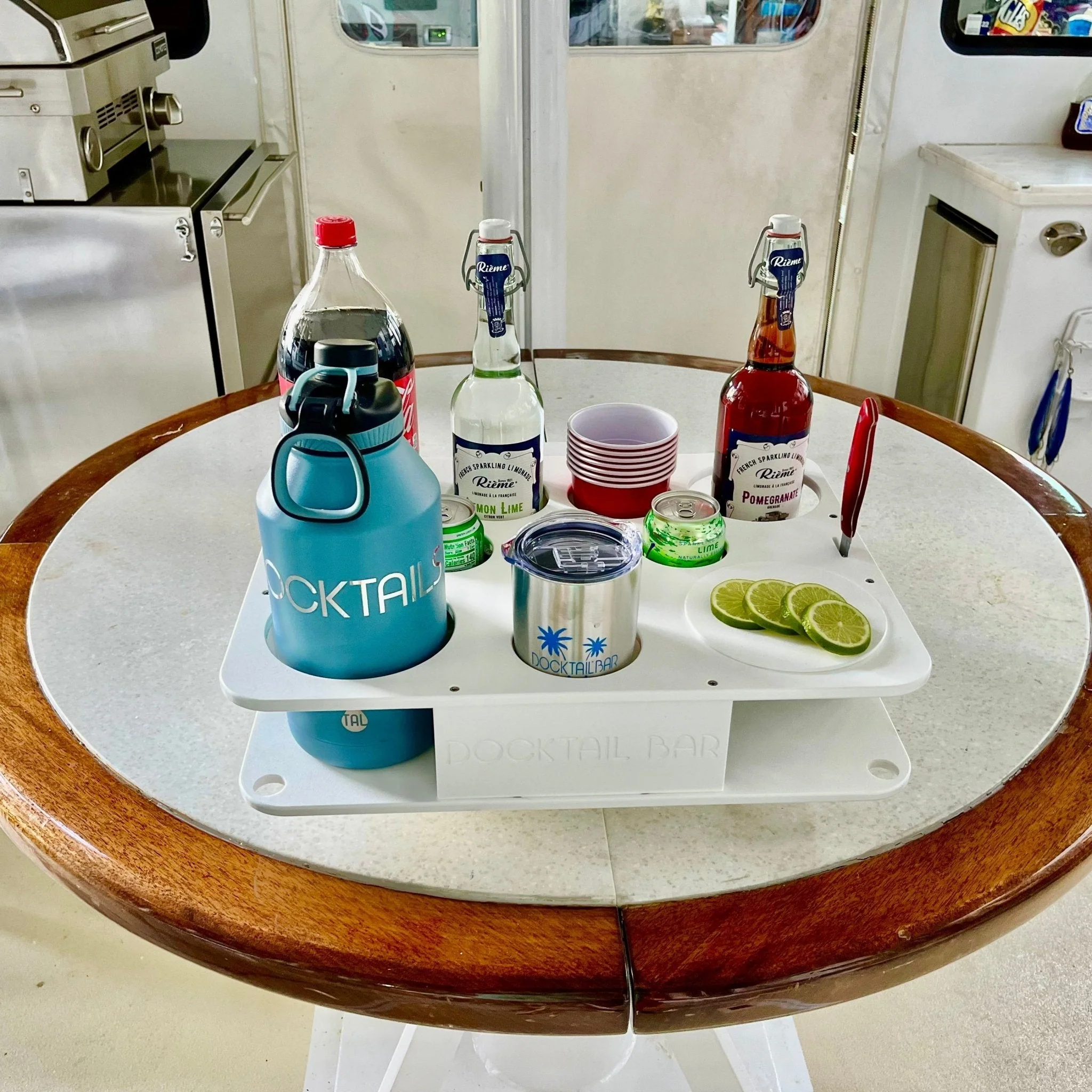 Docktail Boat Table Caddy with SeaSucker Vacuum Mounts - Image 21