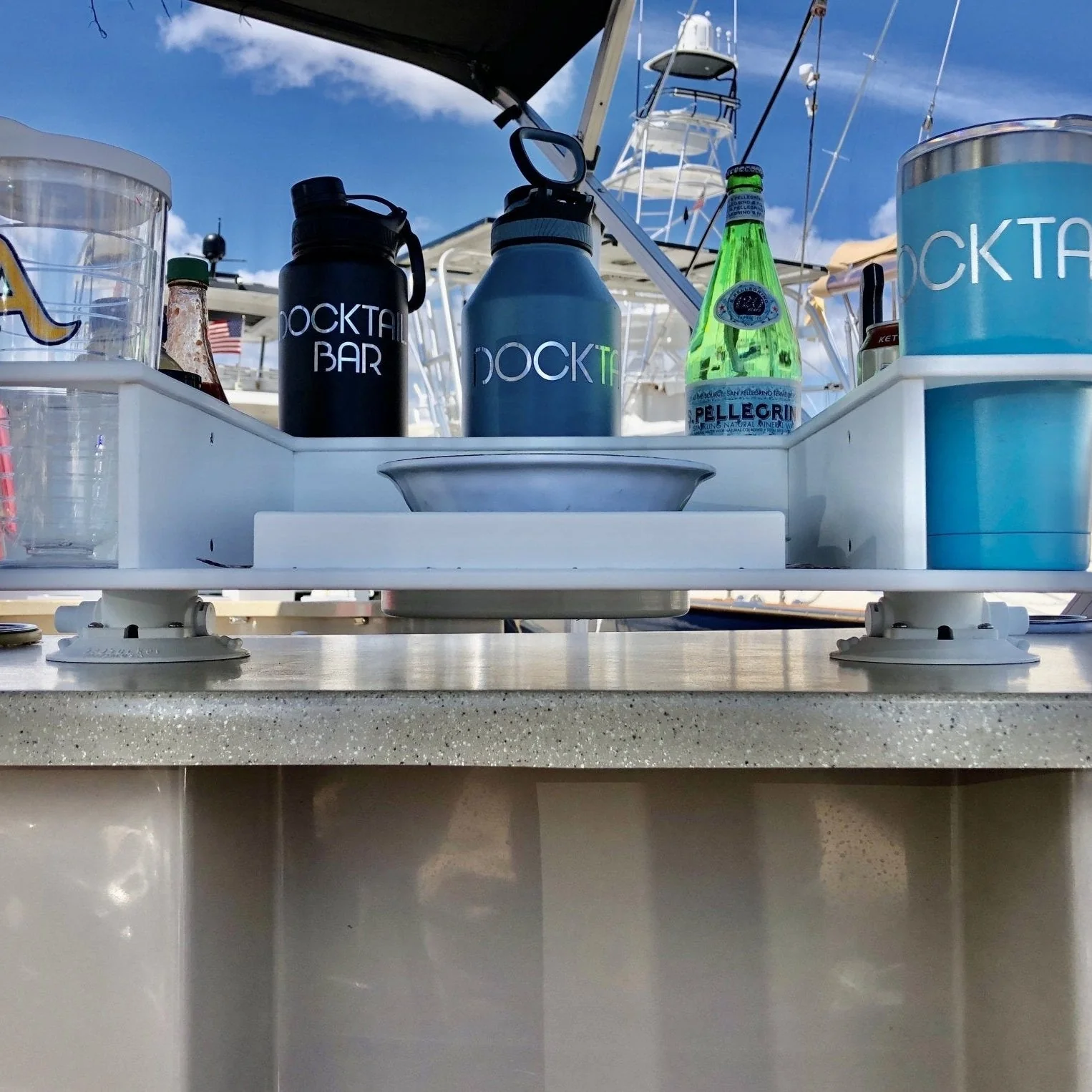 Docktail Butler Table with SeaSucker Vacuum Mounts - Image 6
