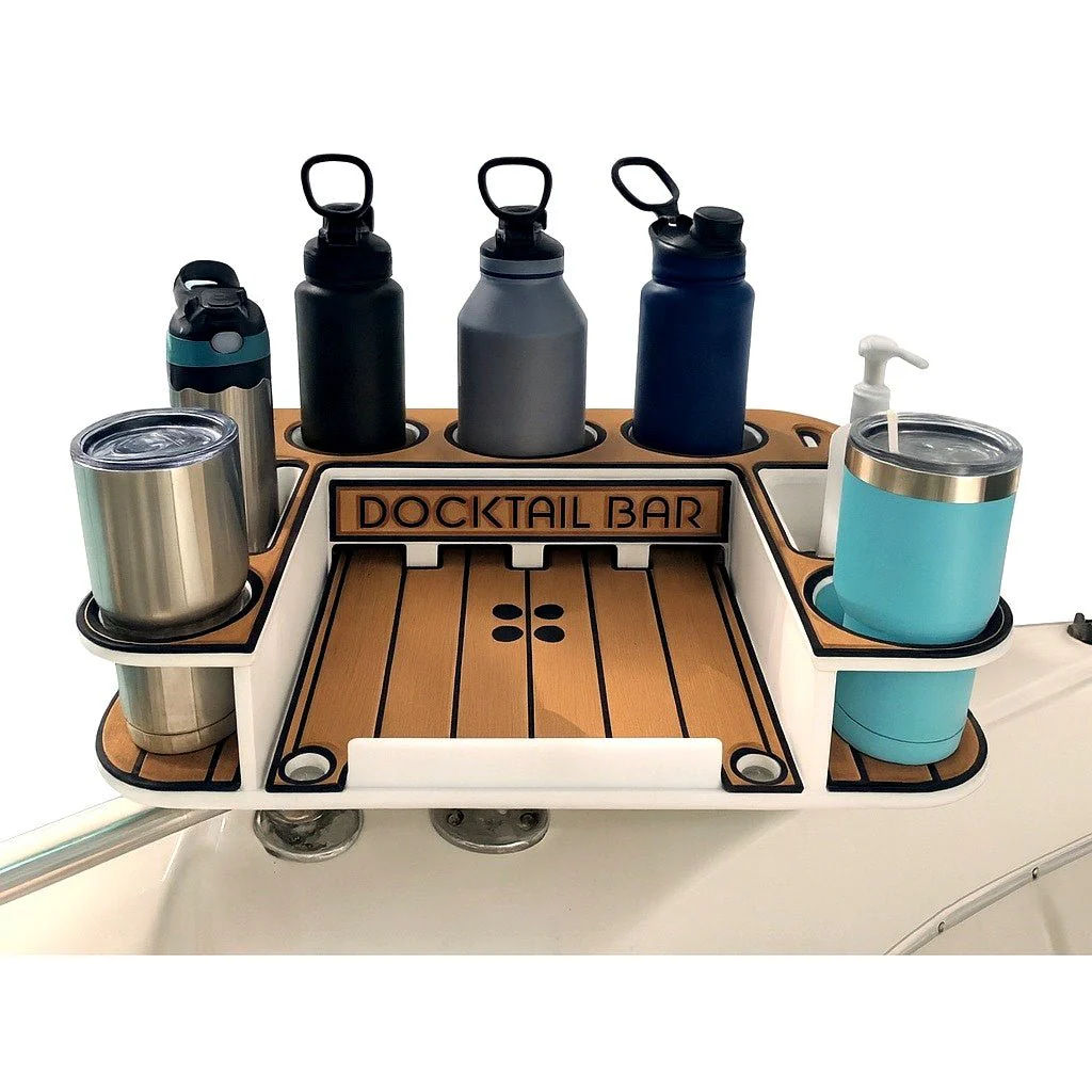 Docktail Butler Table with Rod Holder Mount - Image 25