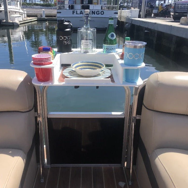 Docktail Butler with Pontoon Rail Mount - Image 12
