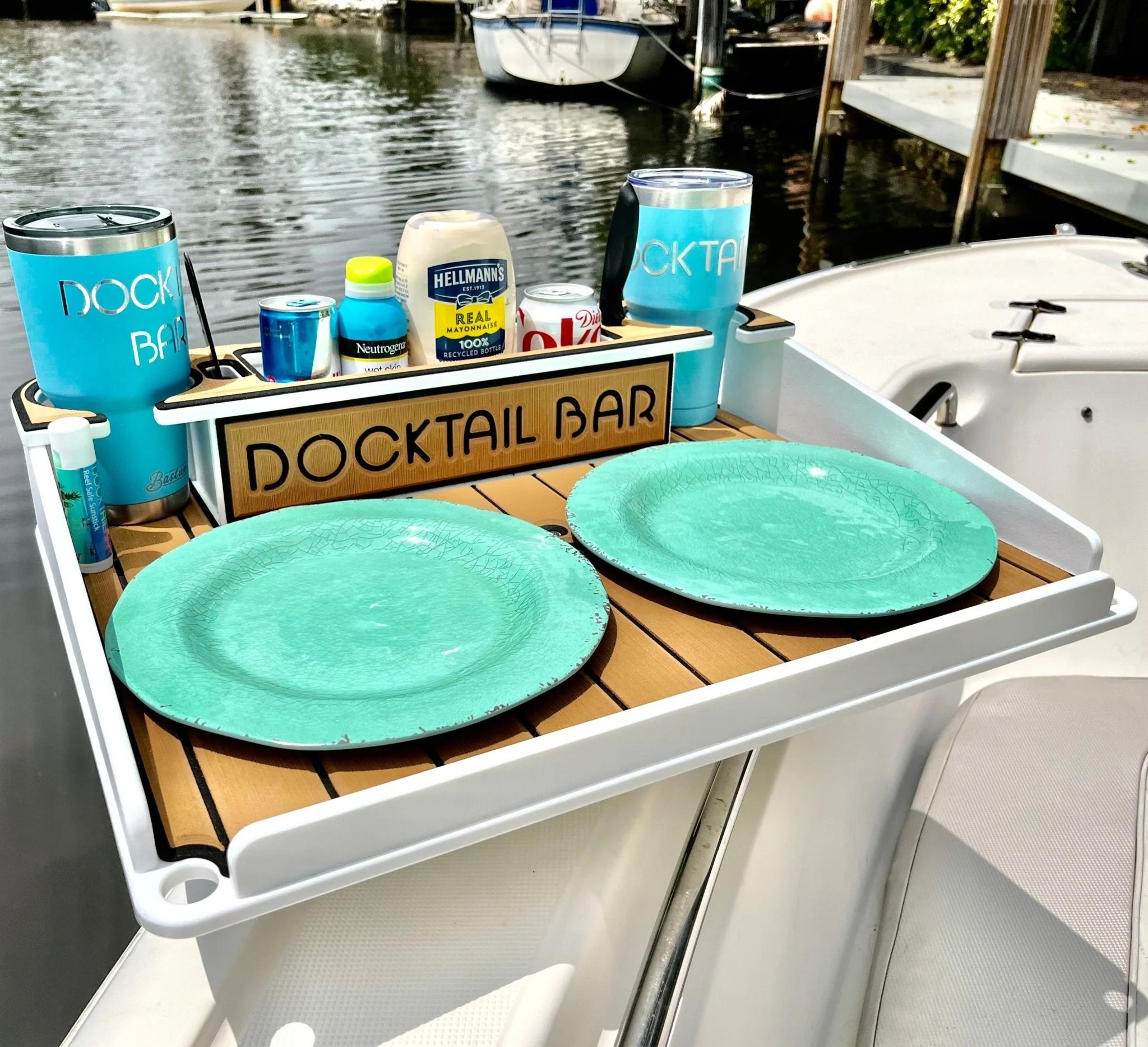 Docktail Utility Table with Rod Holder Mount - Image 18