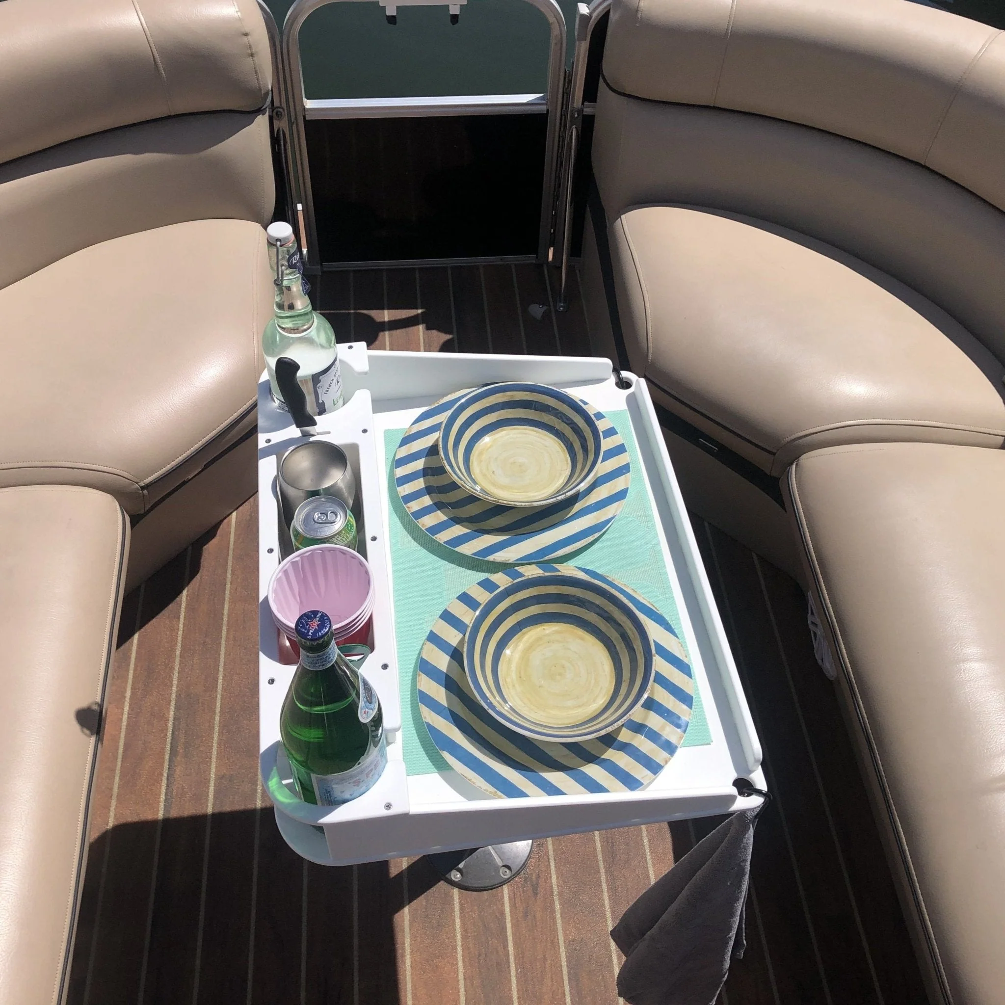 Docktail Utility Table with Pedestal Attachment Options - Image 12