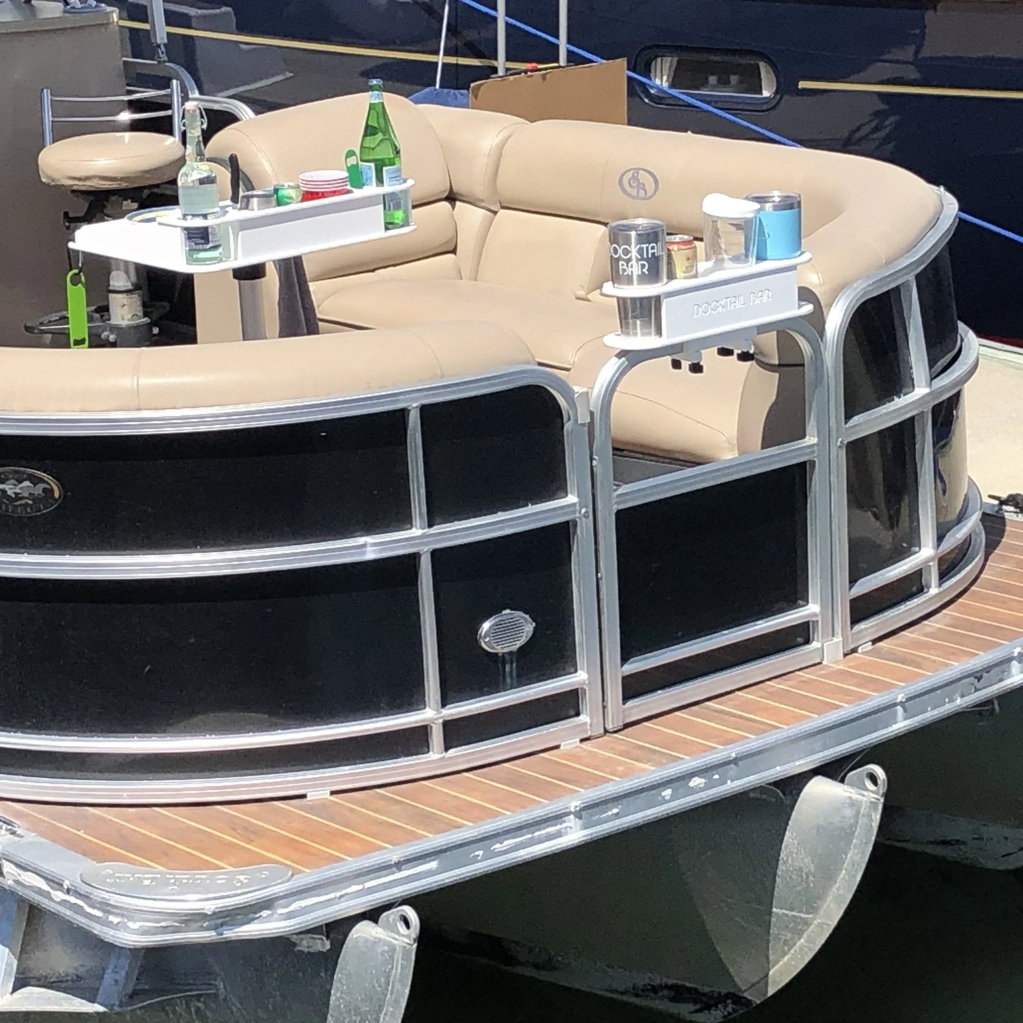Docktail Utility Table with Pedestal Attachment Options - Image 16