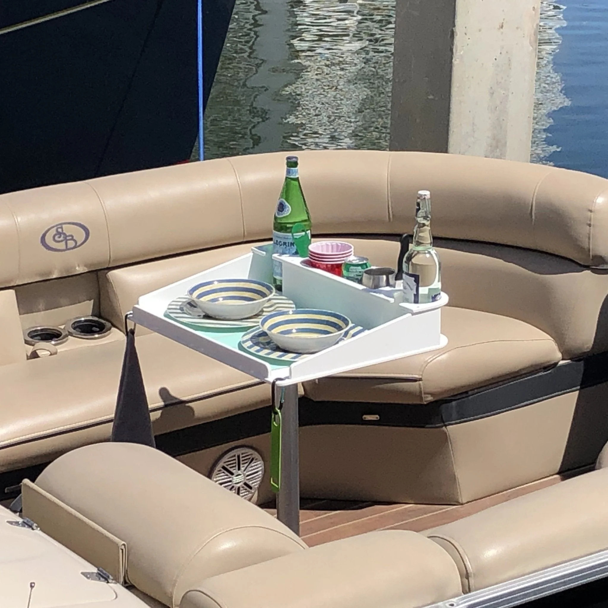 Docktail Utility Table with Pedestal Attachment Options - Image 17
