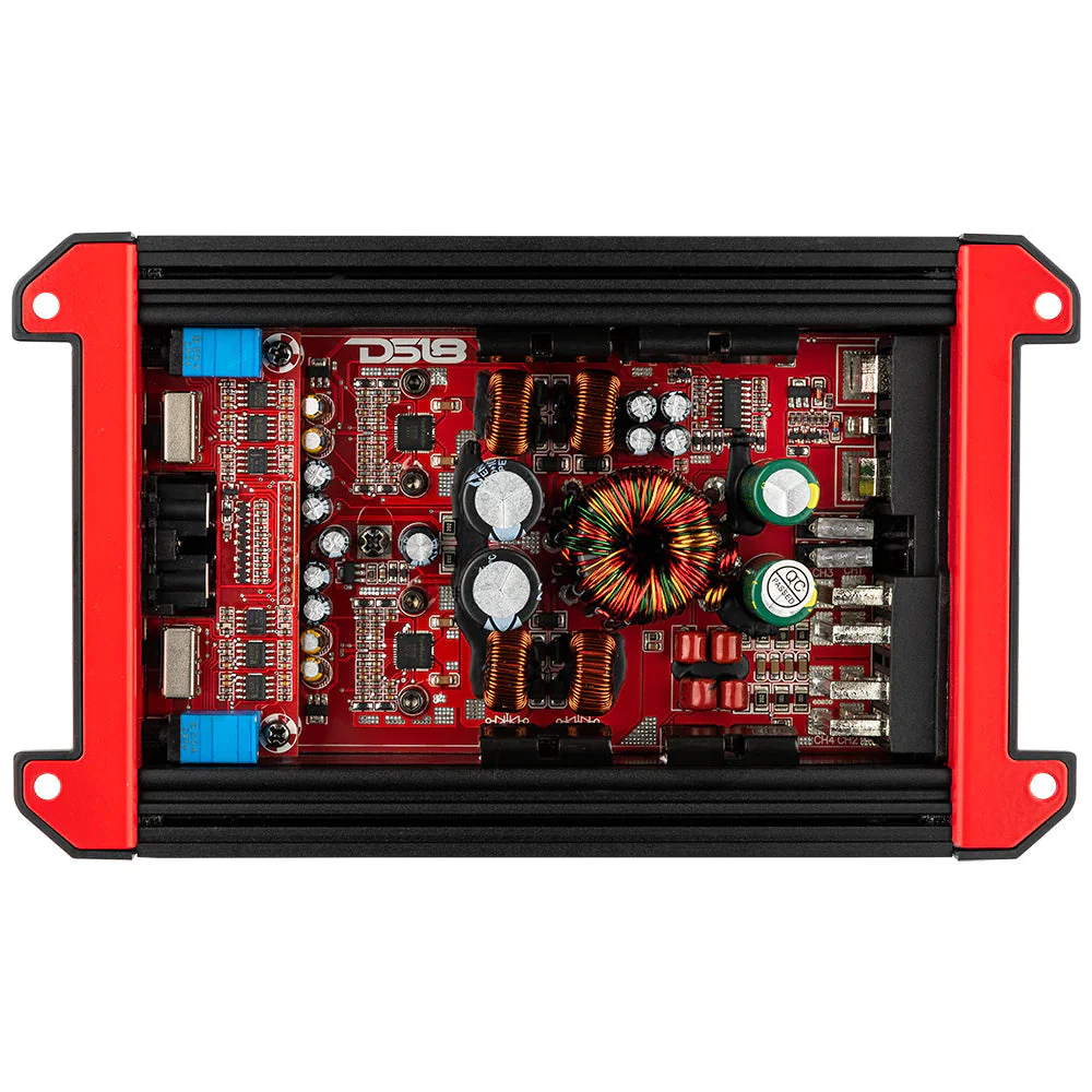 DS18 Audio G1000.4D Full-Range Class D 4-Channel Amplifier - 1000W [G1000.4D] - Image 2