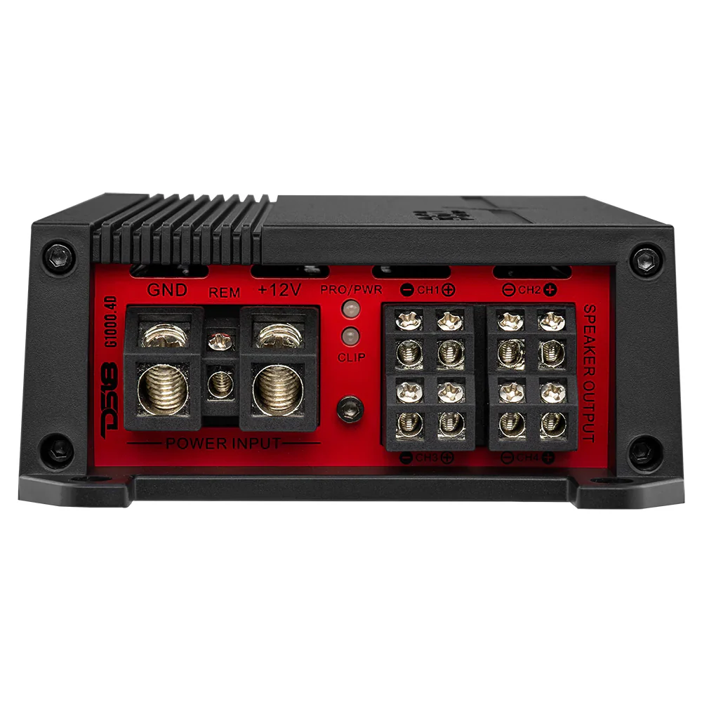DS18 Audio G1000.4D Full-Range Class D 4-Channel Amplifier - 1000W [G1000.4D] - Image 3