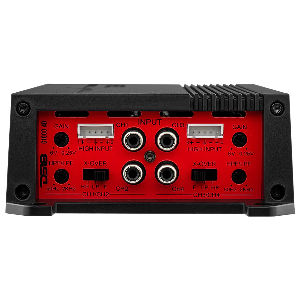 DS18 Audio G1000.4D Full-Range Class D 4-Channel Amplifier - 1000W [G1000.4D] - Image 4
