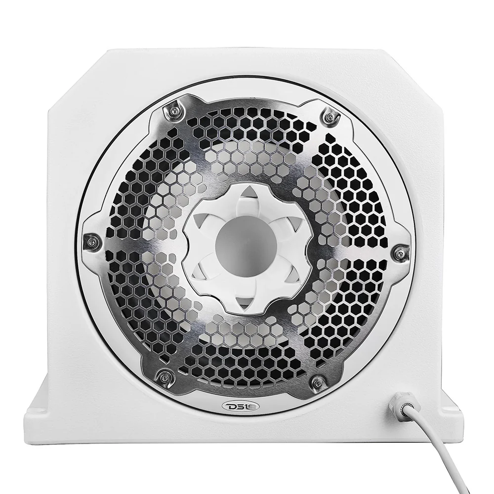 DS18 HYDRO 10" Marine Sub Box w/RGB Lighting - White [NXL-10SUBLD/W] - Image 3