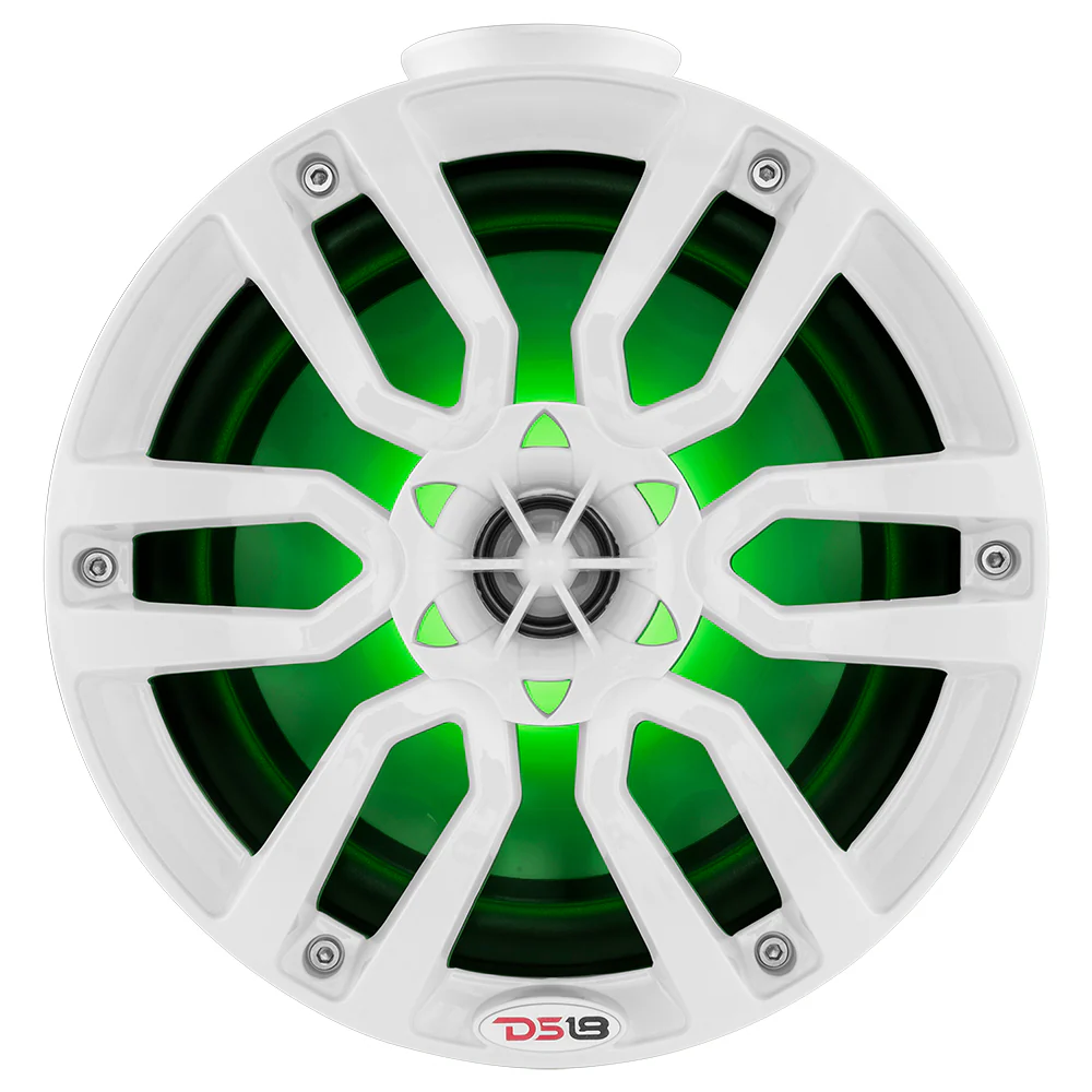 DS18 HYDRO 8" Compact Wakeboard Pod Tower w/RGB Light - 375W - White  [NXL-PS8W] - Image 2