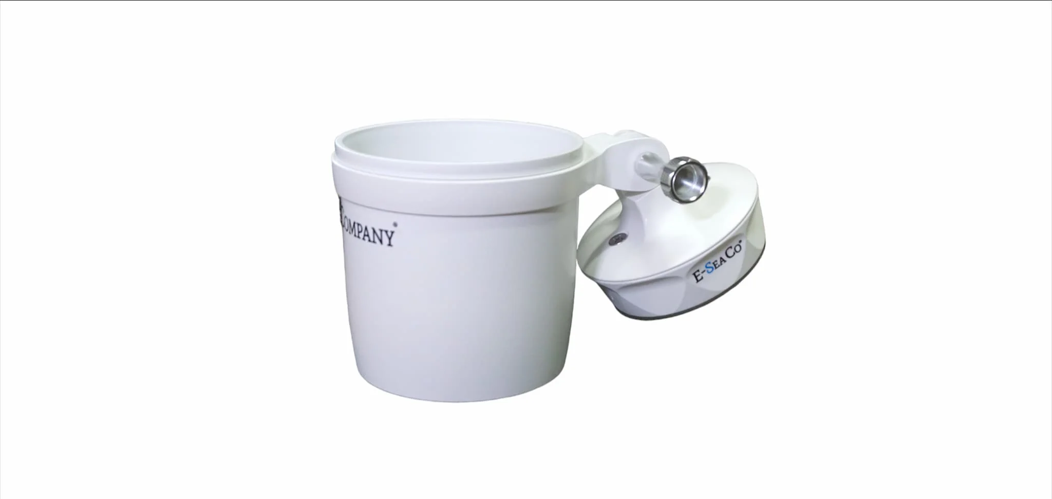 E-Sea Cup Adjustable-Suction Mounted Adjustable Angle Cup Holder-White - Image 11