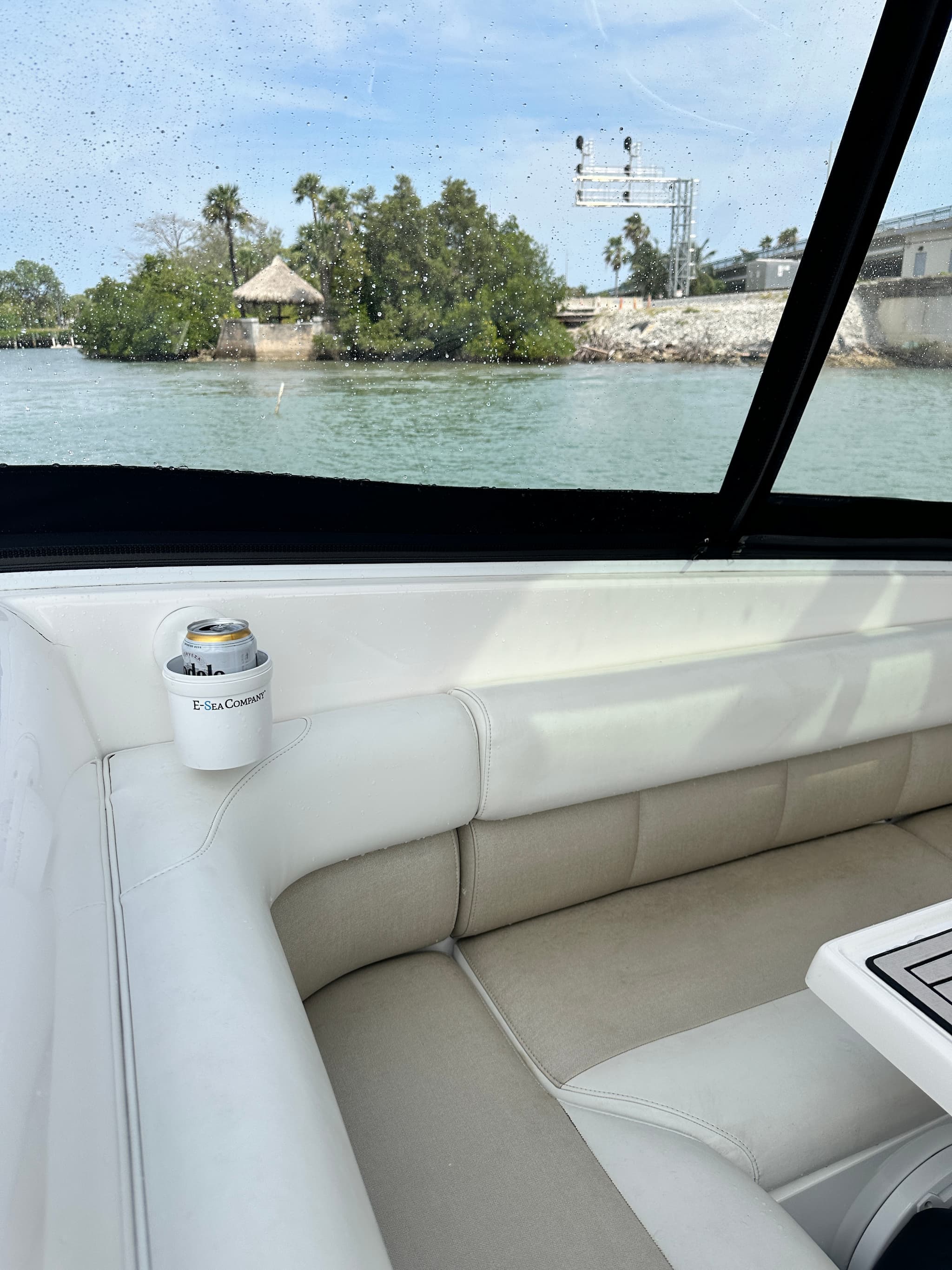 E-Sea Cup Adjustable-Suction Mounted Adjustable Angle Cup Holder-White - Image 7