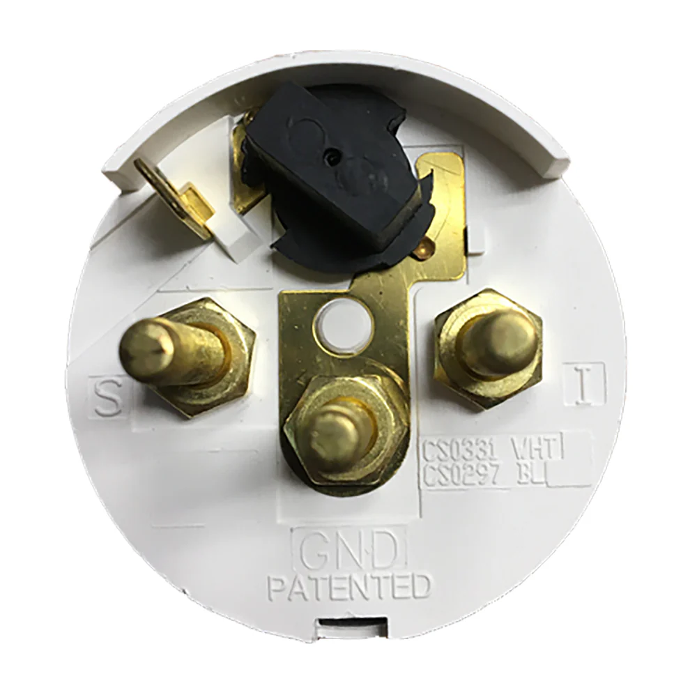 Faria Chesapeake White SS 2" Cylinder Head Temperature Gauge (60-220F) [13806] - Image 3