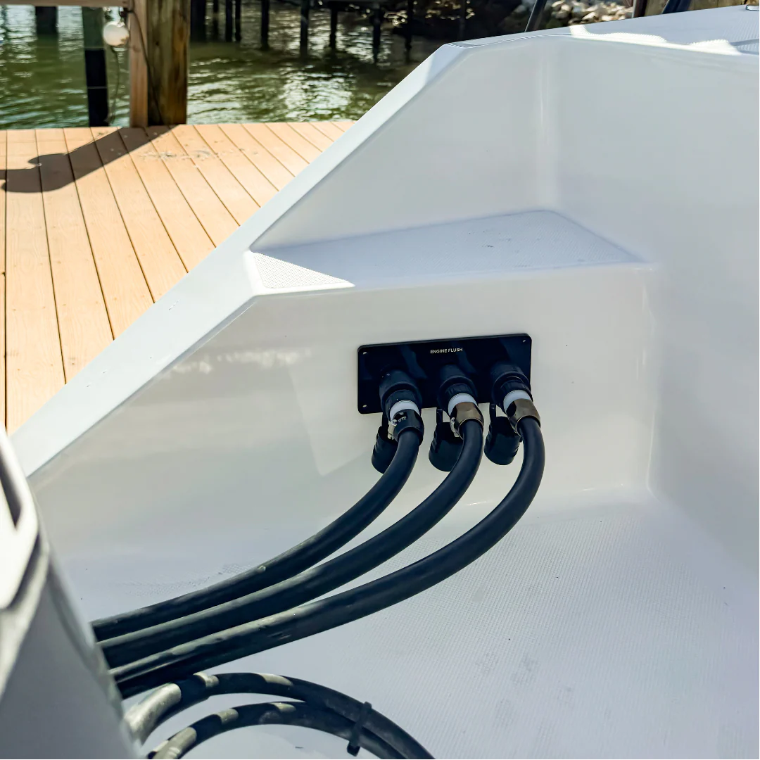 Flush Port Reroute - White Acrylic - Image 6